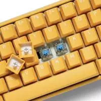 Геймърскa клавиатура Ducky One 3 Yellow SF 65% Cherry MX Clear