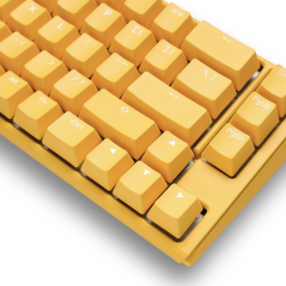 Геймърскa клавиатура Ducky One 3 Yellow SF 65% Cherry MX Black