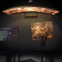 Геймърски пад Diablo 2: Resurrected - Mephisto, XL