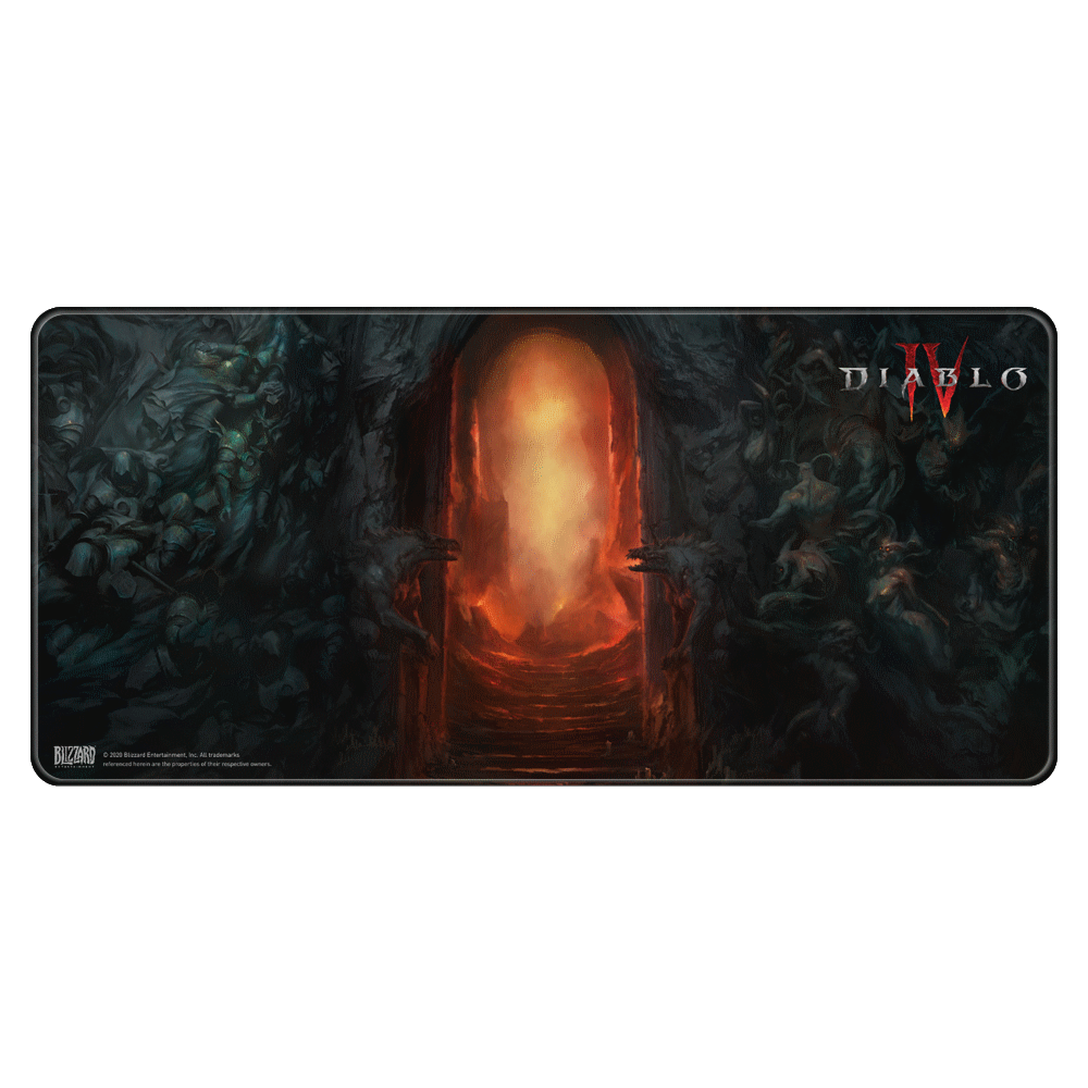 Геймърски пад Diablo IV - Gate of Hell XL 900 x 420 x 4 mm