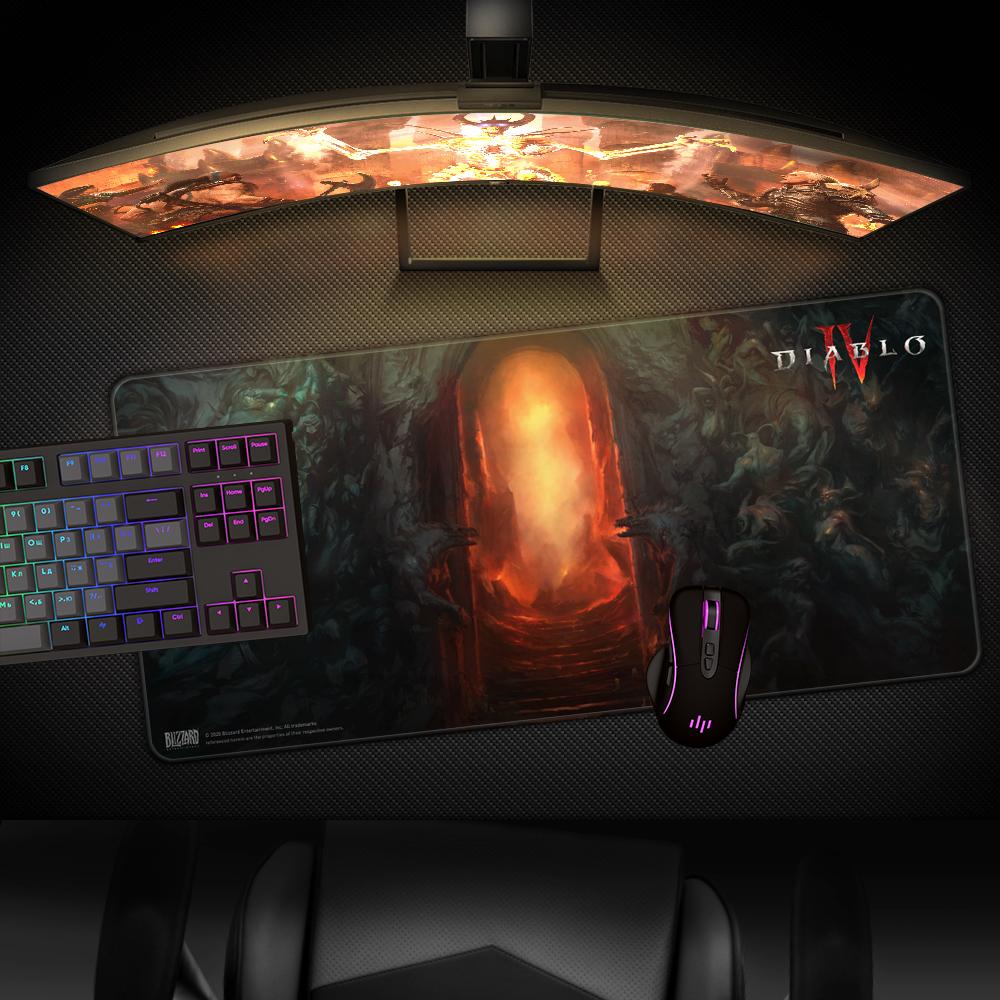 Геймърски пад Diablo IV - Gate of Hell XL 900 x 420 x 4 mm