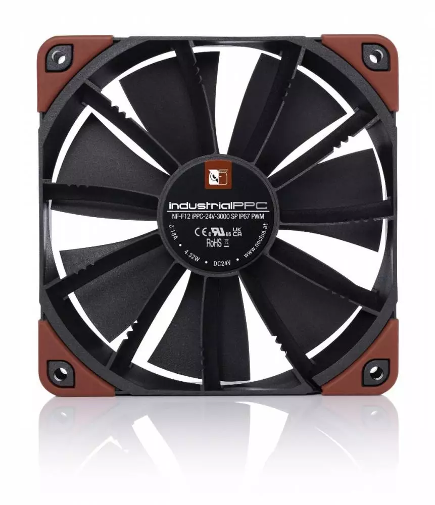 Вентилатор Noctua 120mm NF-F12-24V-IP67-iPPC-3000-SP-PWM Single-Phase Motor