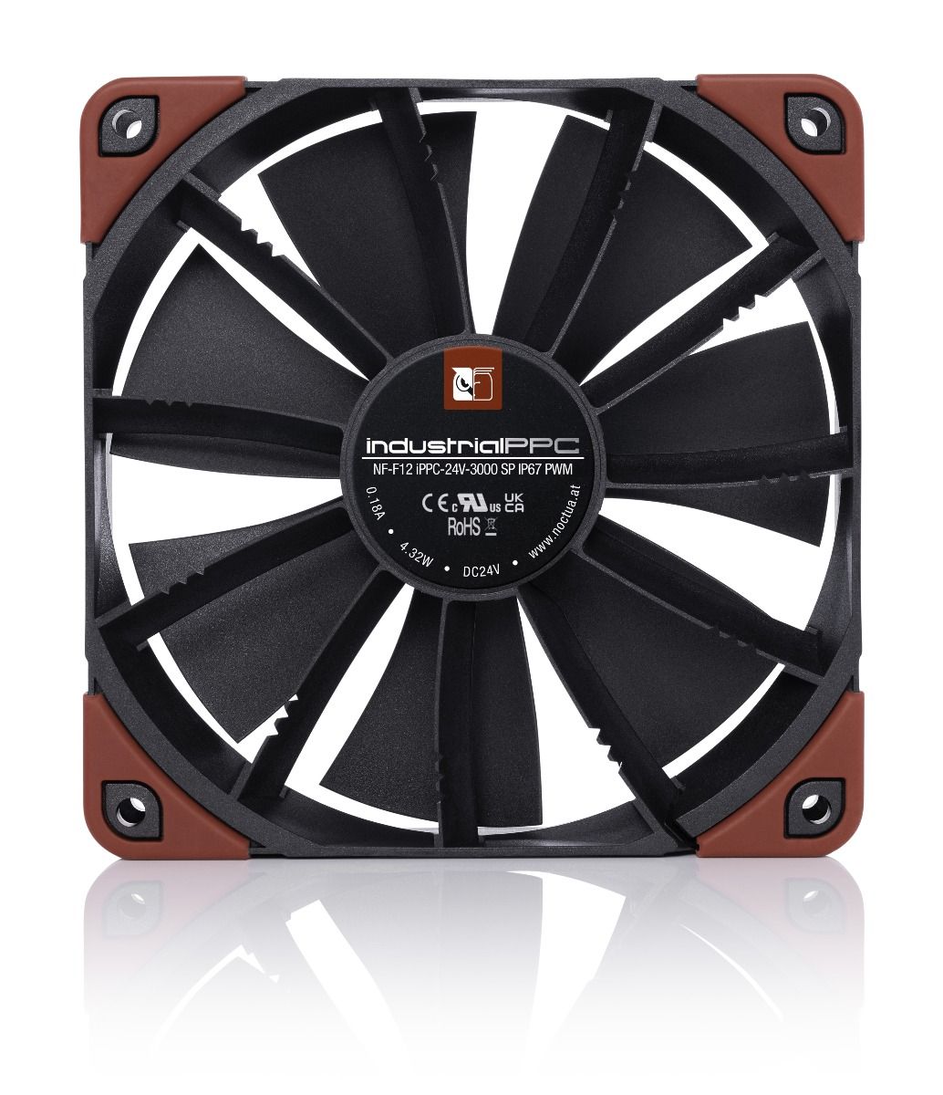 Вентилатор Noctua 120mm NF-F12-24V-IP67-iPPC-3000-SP-PWM Single-Phase Motor