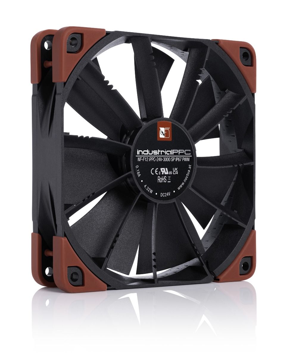 Вентилатор Noctua 120mm NF-F12-24V-IP67-iPPC-3000-SP-PWM Single-Phase Motor