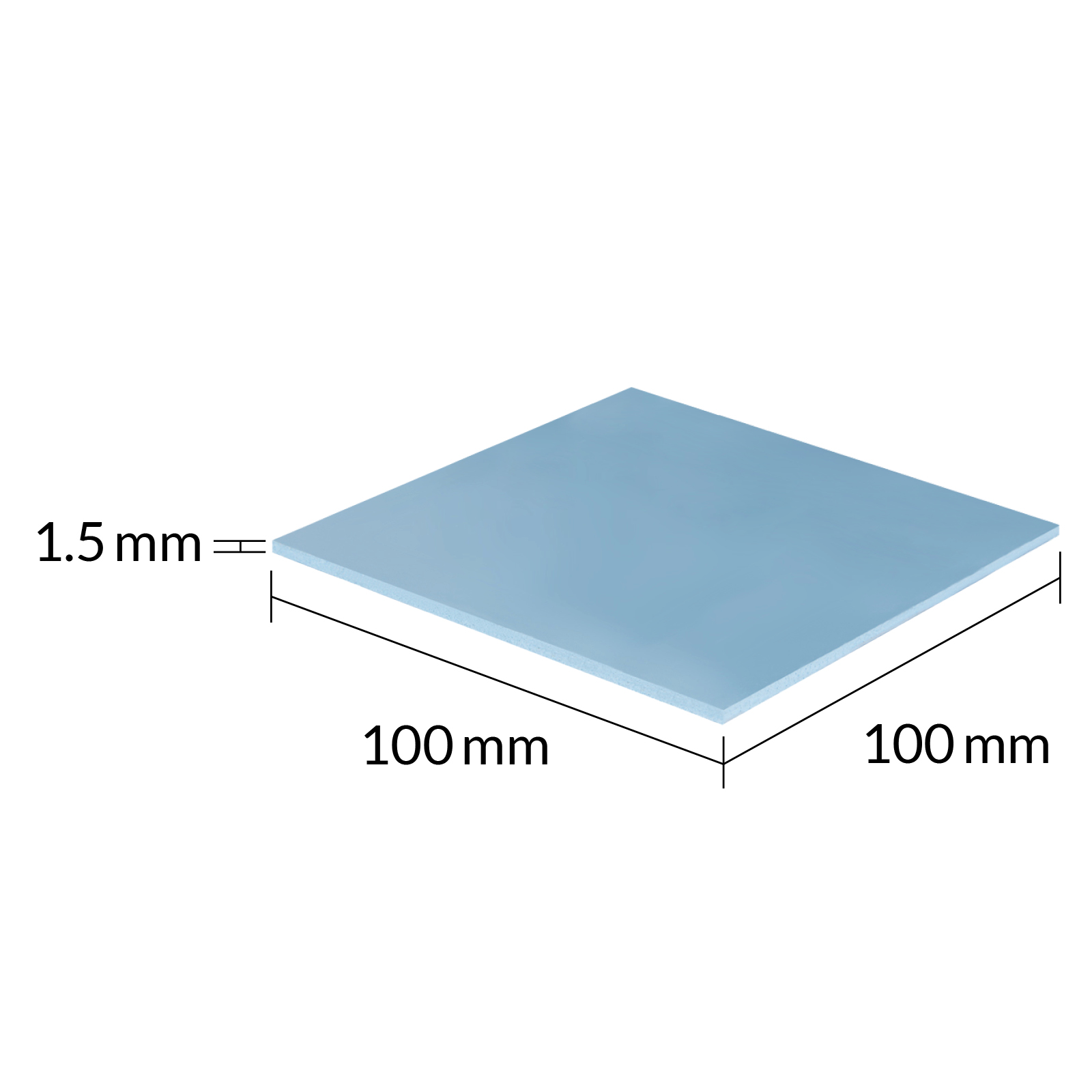 Термо пад Arctic Thermal pad TP-3 100x100mm, 1.5mm - ACTPD00054A