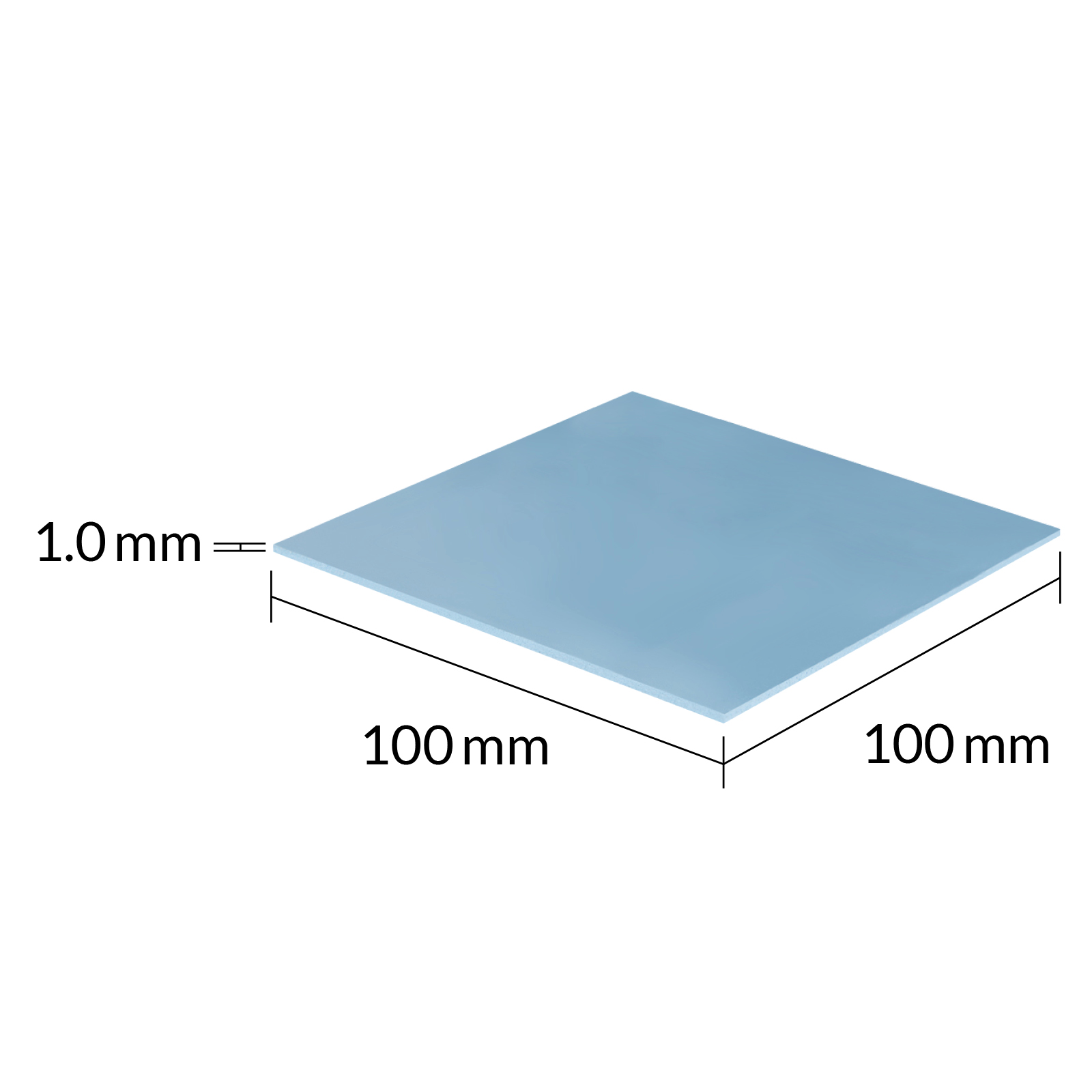 Термо пад Arctic Thermal pad TP-3 100x100mm, 1.0mm - ACTPD00053A