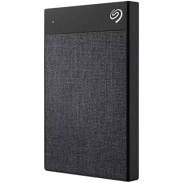 Външен диск Seagate External Backup Plus Ultra Touch 1TB 2.5" USB 3.0 Type-C Adatper Black - STHH1000400