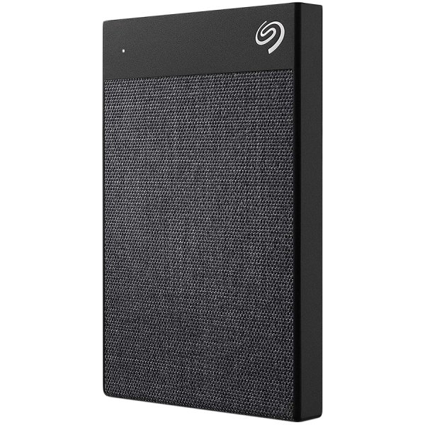 Външен диск Seagate External Backup Plus Ultra Touch 1TB 2.5" USB 3.0 Type-C Adatper Black - STHH1000400