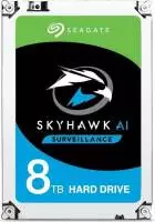 Твърд диск Seagate SkyHawk AI 8TB 3.5" 7200 rpm SATA 6Gb/s - ST8000VE000