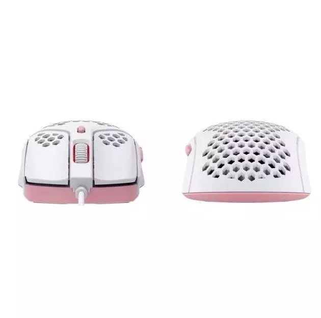 Геймърска мишка HyperX Pulsefire Hastе RGB USB 2.0 White/Pink