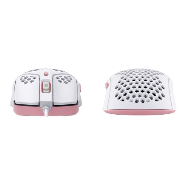 Геймърска мишка HyperX Pulsefire Hastе RGB USB 2.0 White/Pink