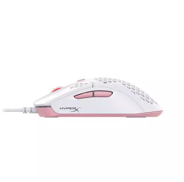 Геймърска мишка HyperX Pulsefire Hastе RGB USB 2.0 White/Pink