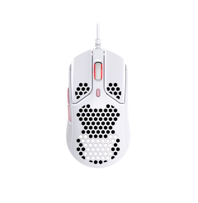 Геймърска мишка HyperX Pulsefire Hastе RGB USB 2.0 White/Pink