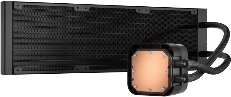 Воден охладител за процесор Corsair iCUE H170i Elite LCD XT Display 420mm Black RGB - CW-9060076-WW