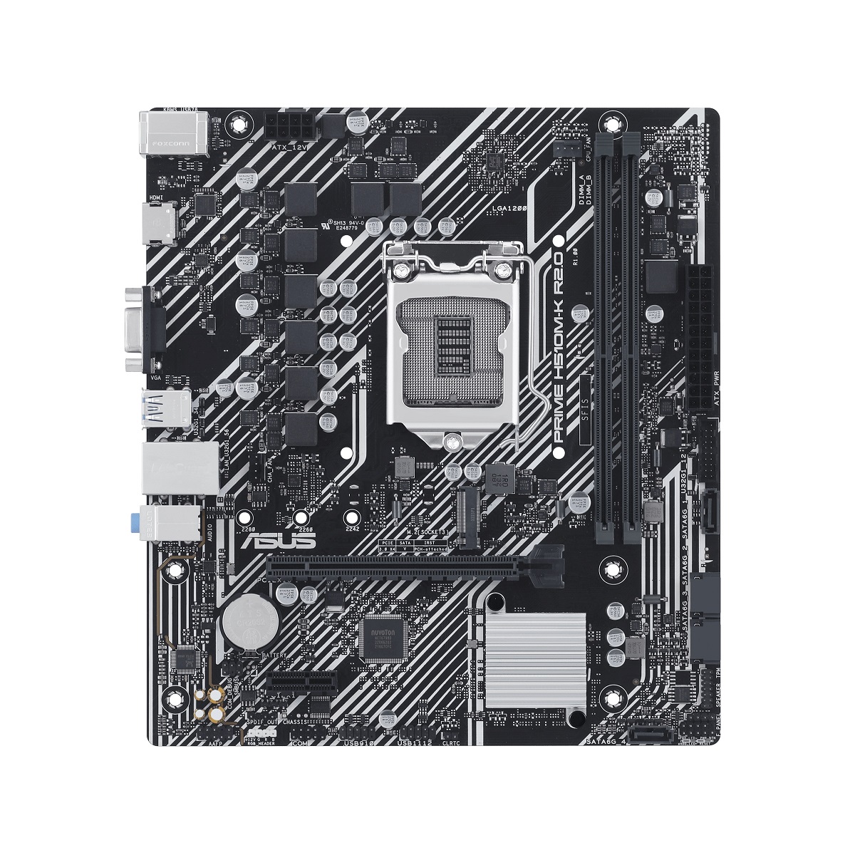 Дънна платка ASUS PRIME H510M-K R2.0 LGA1200