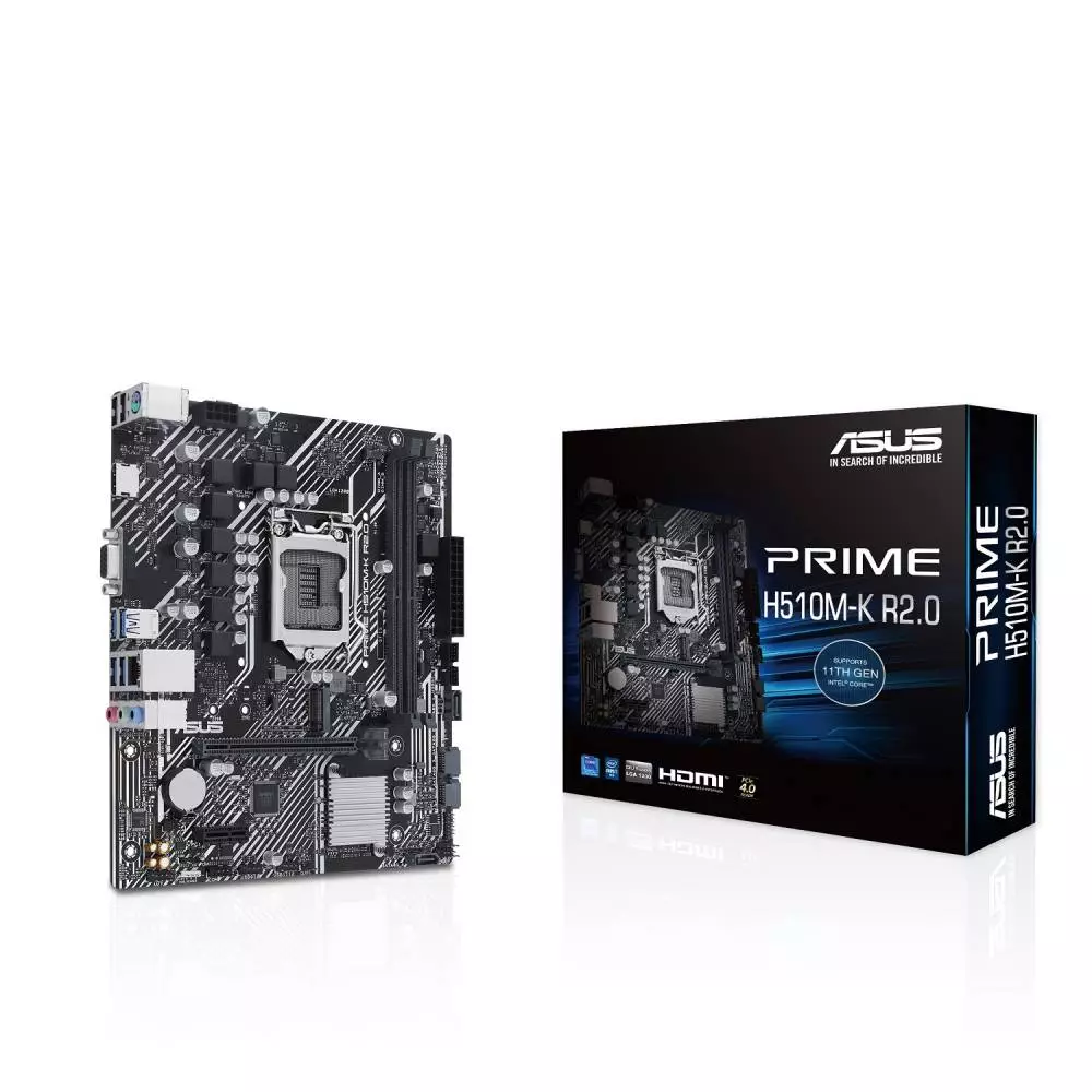 Дънна платка ASUS PRIME H510M-K R2.0 LGA1200