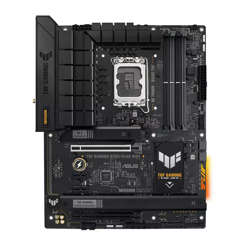 Дънна платка ASUS TUF GAMING B760-PLUS WIFI DDR5 LGA1700