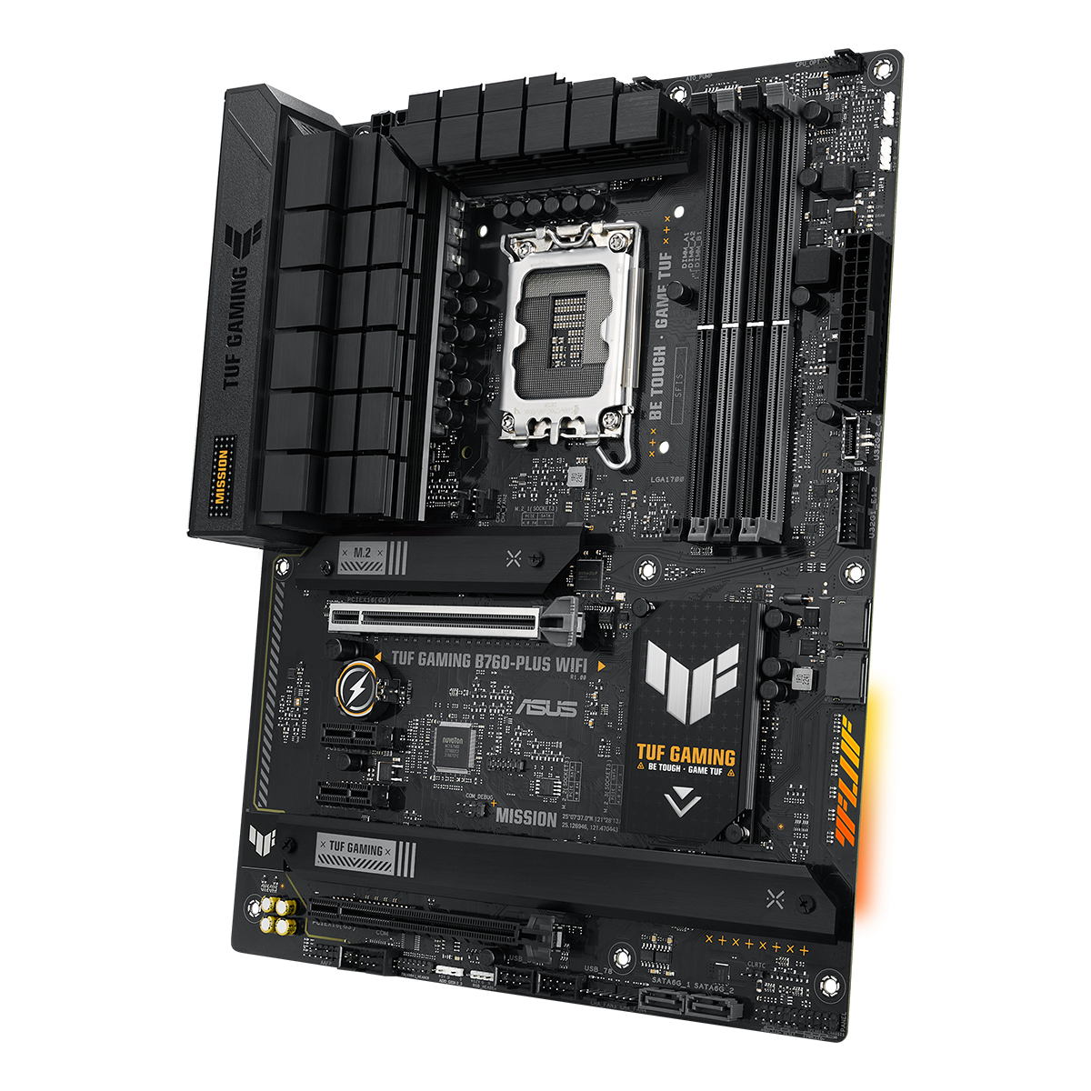 Дънна платка ASUS TUF GAMING B760-PLUS WIFI DDR5 LGA1700
