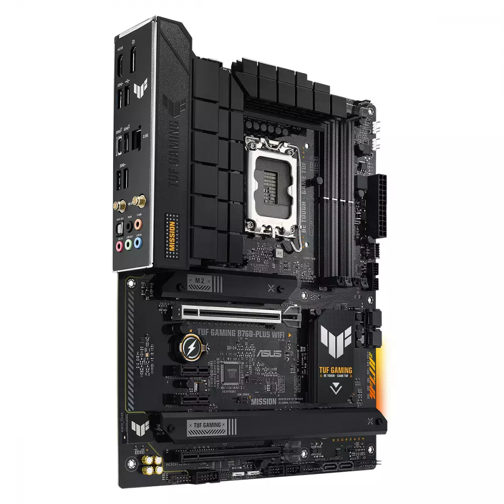 Дънна платка ASUS TUF GAMING B760-PLUS WIFI DDR5 LGA1700