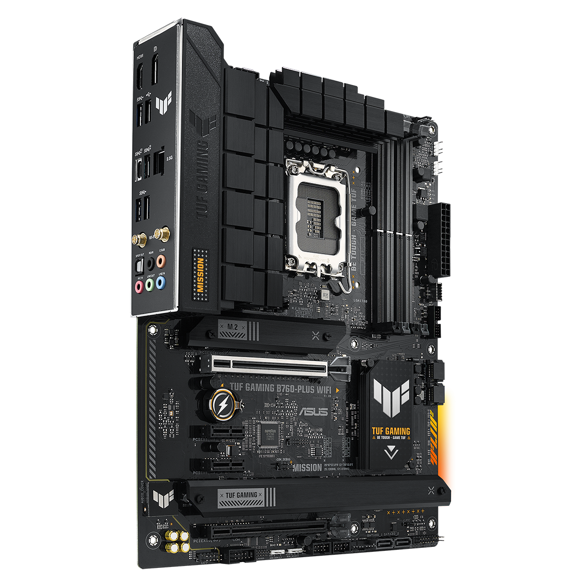 Дънна платка ASUS TUF GAMING B760-PLUS WIFI DDR5 LGA1700