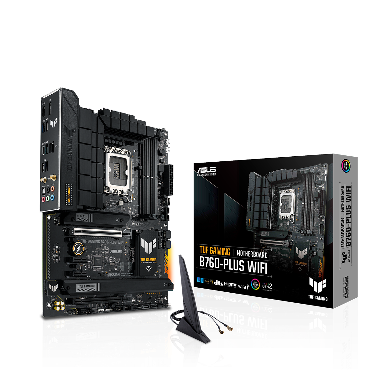 Дънна платка ASUS TUF GAMING B760-PLUS WIFI DDR5 LGA1700