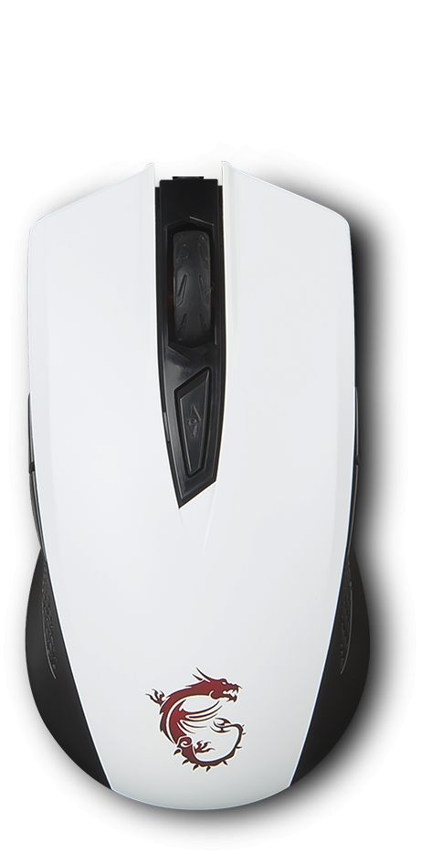 Геймърска мишка MSI GM40 Gaming Mouse Clutch White 