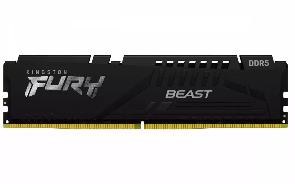 Памет Kingston Fury Beast Black 32GB (1x32GB) DDR5 5600MHz CL36 EXPO - KF556C36BBE-32