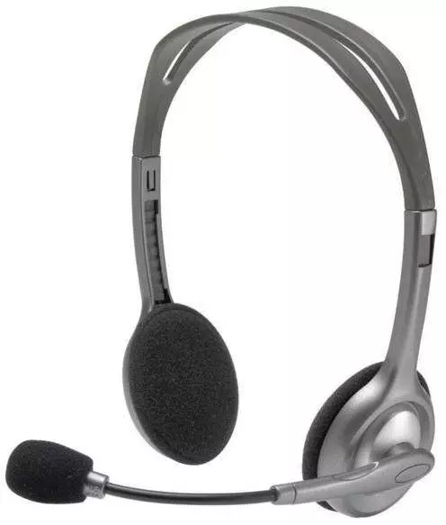 Слушалки с микрофон Logitech H110 Stereo Headset 3.5 mm - 981-000271