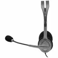 Слушалки с микрофон Logitech H110 Stereo Headset 3.5 mm - 981-000271