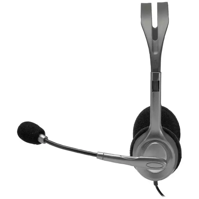 Слушалки с микрофон Logitech H110 Stereo Headset 3.5 mm - 981-000271
