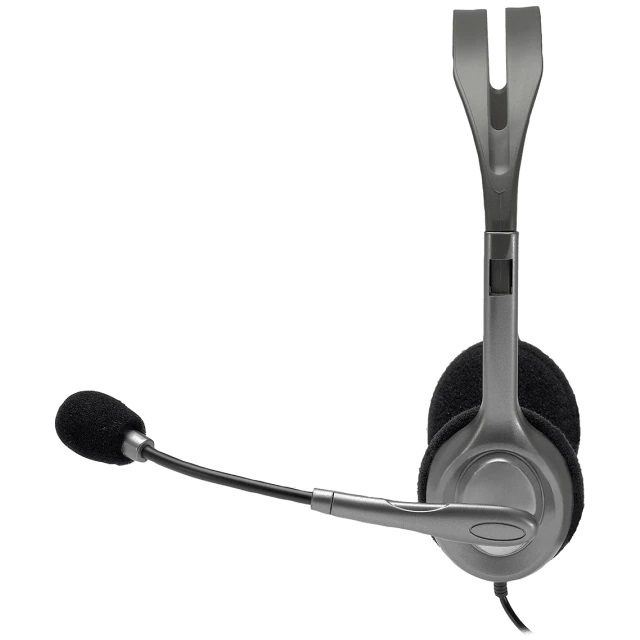 Слушалки с микрофон Logitech H110 Stereo Headset 3.5 mm - 981-000271