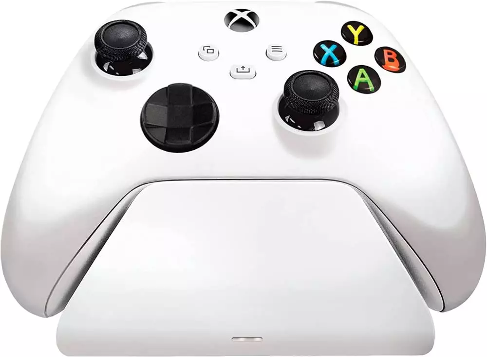 Стойка за зареждане Razer Universal Quick Charging Stand for Xbox Robot White за Xbox контролер- RC21-01750100-R3M1