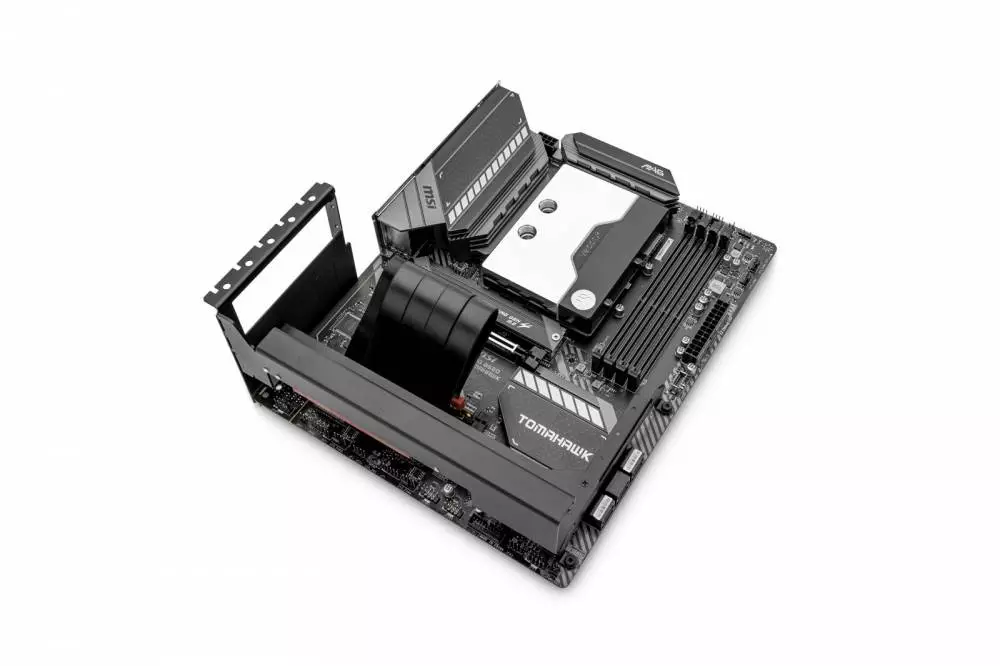 Бракет за вертикален монтаж на видео карта EK-Loop Vertical GPU Holder EVO - Gen4 Riser
