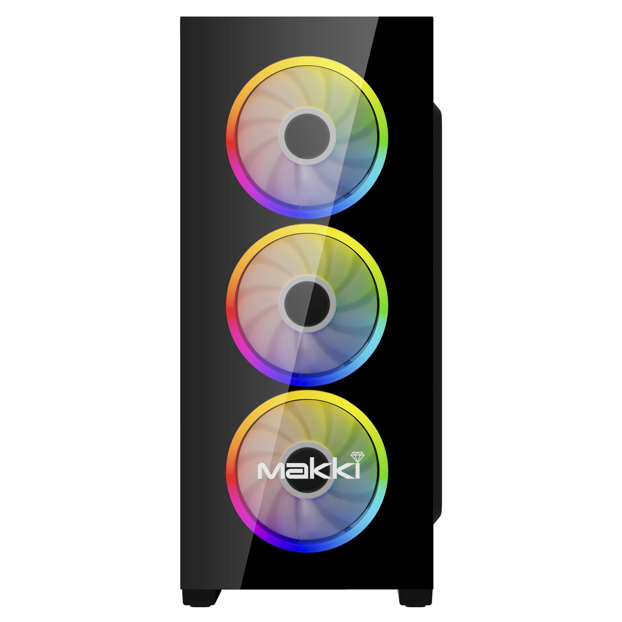 Кутия Makki A72 aRGB ATX Remote/4 Fans