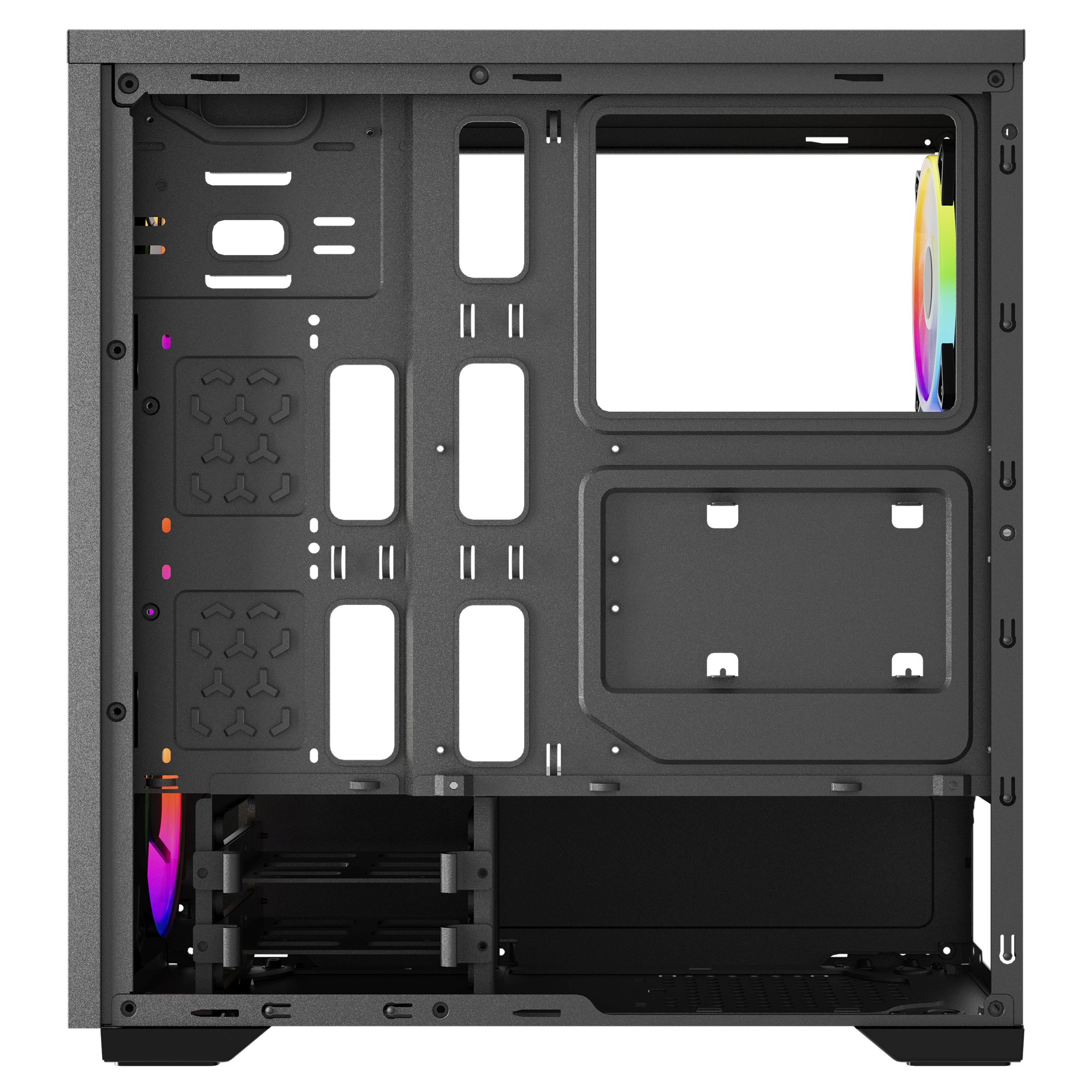 Кутия Makki A72 aRGB ATX Remote/4 Fans