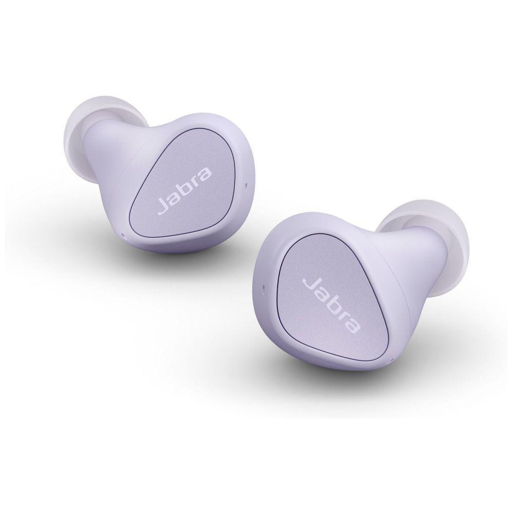 Блутут слушалки Jabra Elite 4, Lilac
