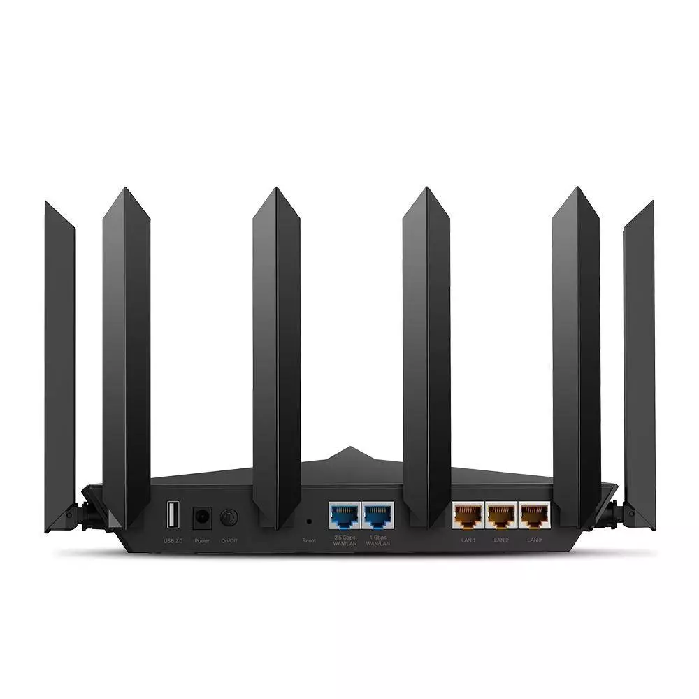 Рутер TP-Link Archer AX90, AX6600, трилентов Gigabit WiFi 6