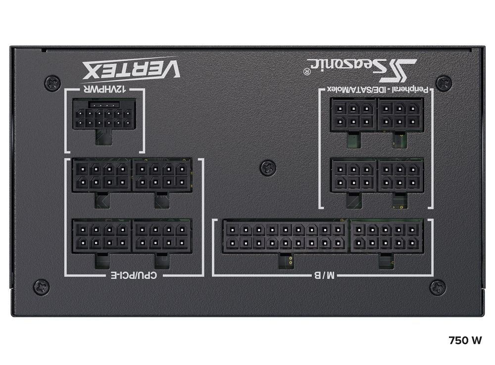 Захранване Seasonic Vertex GX-1200 (1200W) 80 Plus Gold ATX 3.0 PCIe Gen 5 - 1VT12GFRT3A10X 