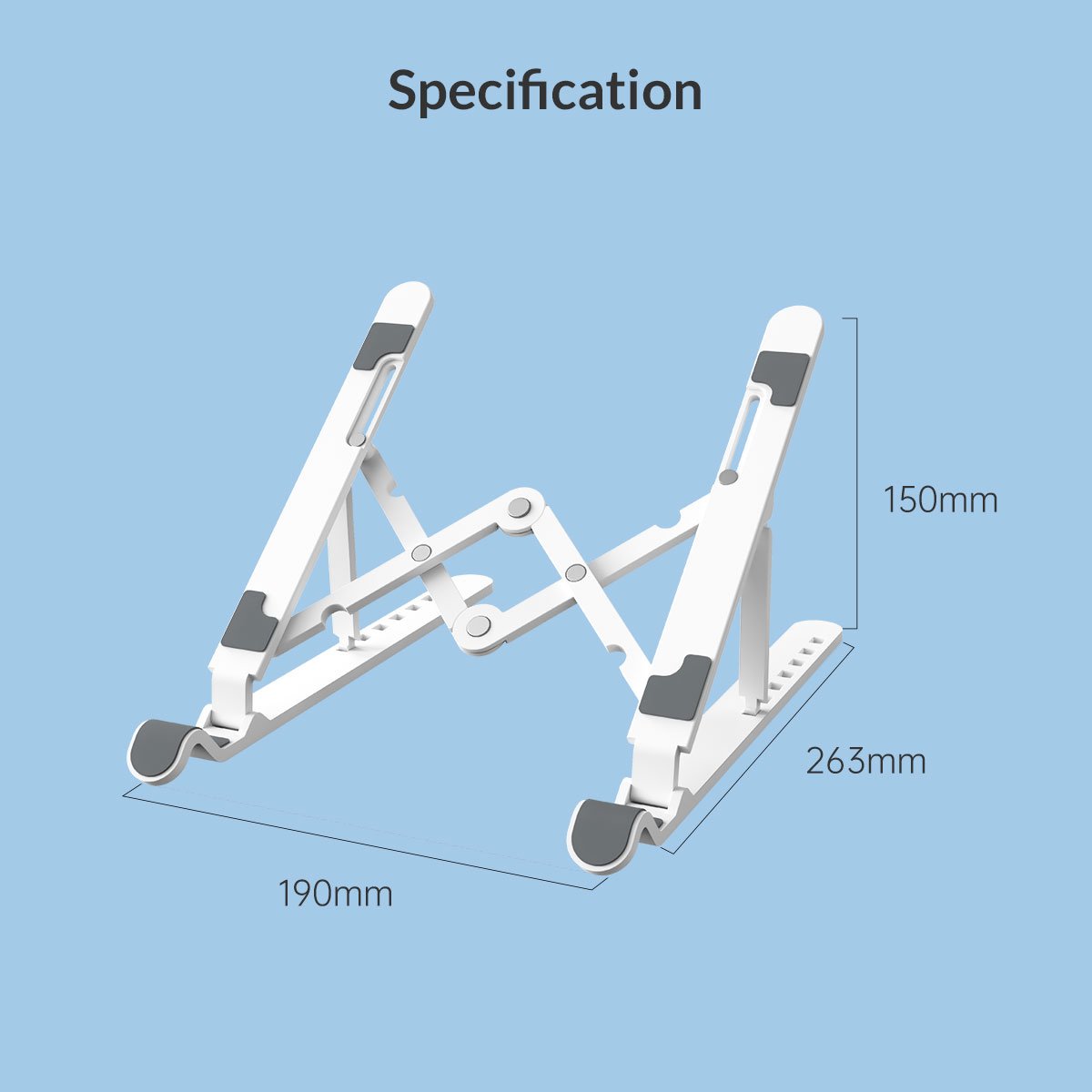 Orico поставка за лаптоп Laptop Stand - Black - PFB-A24-BK