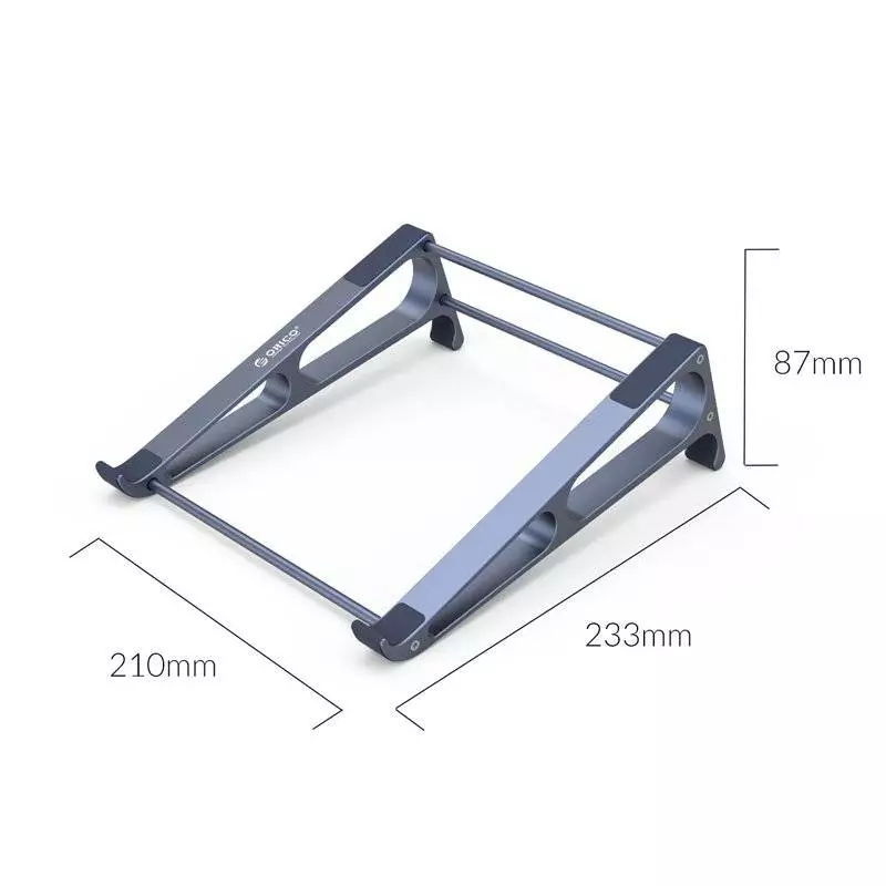 Orico алуминиева поставка за лаптоп Laptop Stand - Aluminum, Grey, up to 17.4" - MA15-GY