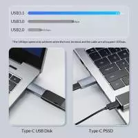 Orico Адаптер Adapter USB3.1 to Type-C (female) - AH-AC10-GY