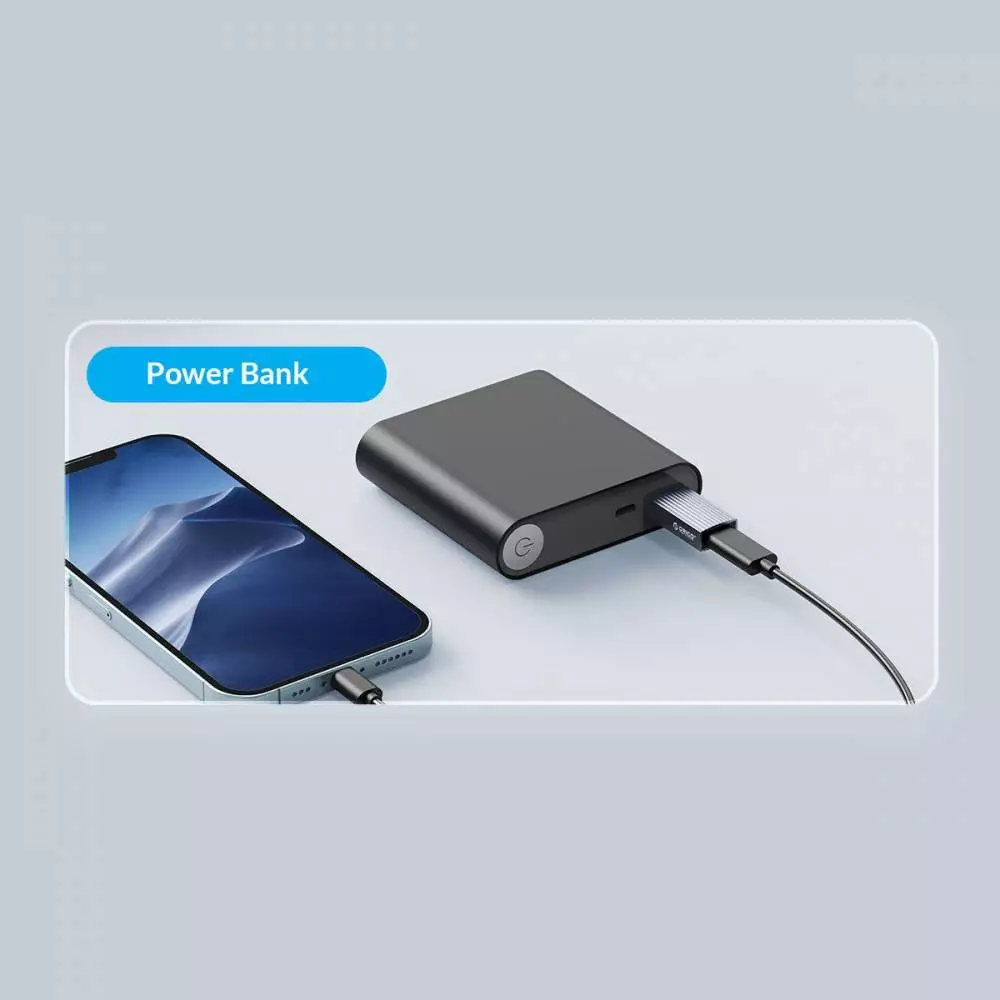 Orico Адаптер Adapter USB3.1 to Type-C (female) - AH-AC10-GY