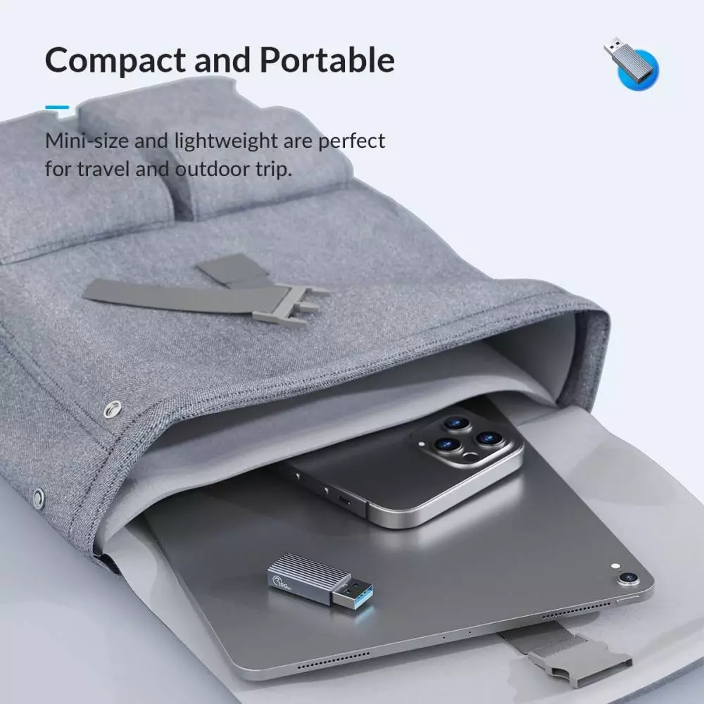 Orico Адаптер Adapter USB3.1 to Type-C (female) - AH-AC10-GY