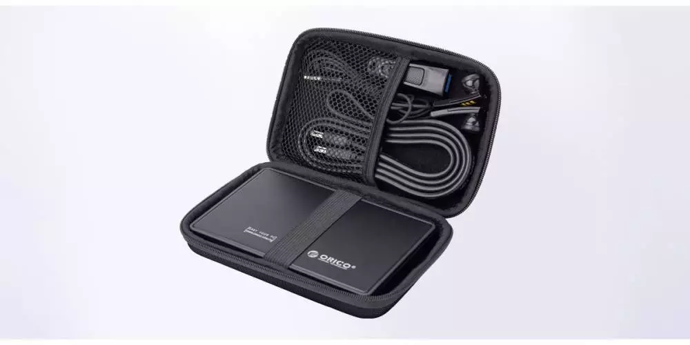 Orico калъф за външни дискове Portable Storage Bag - 2.5" Blue - PHD-25-BL