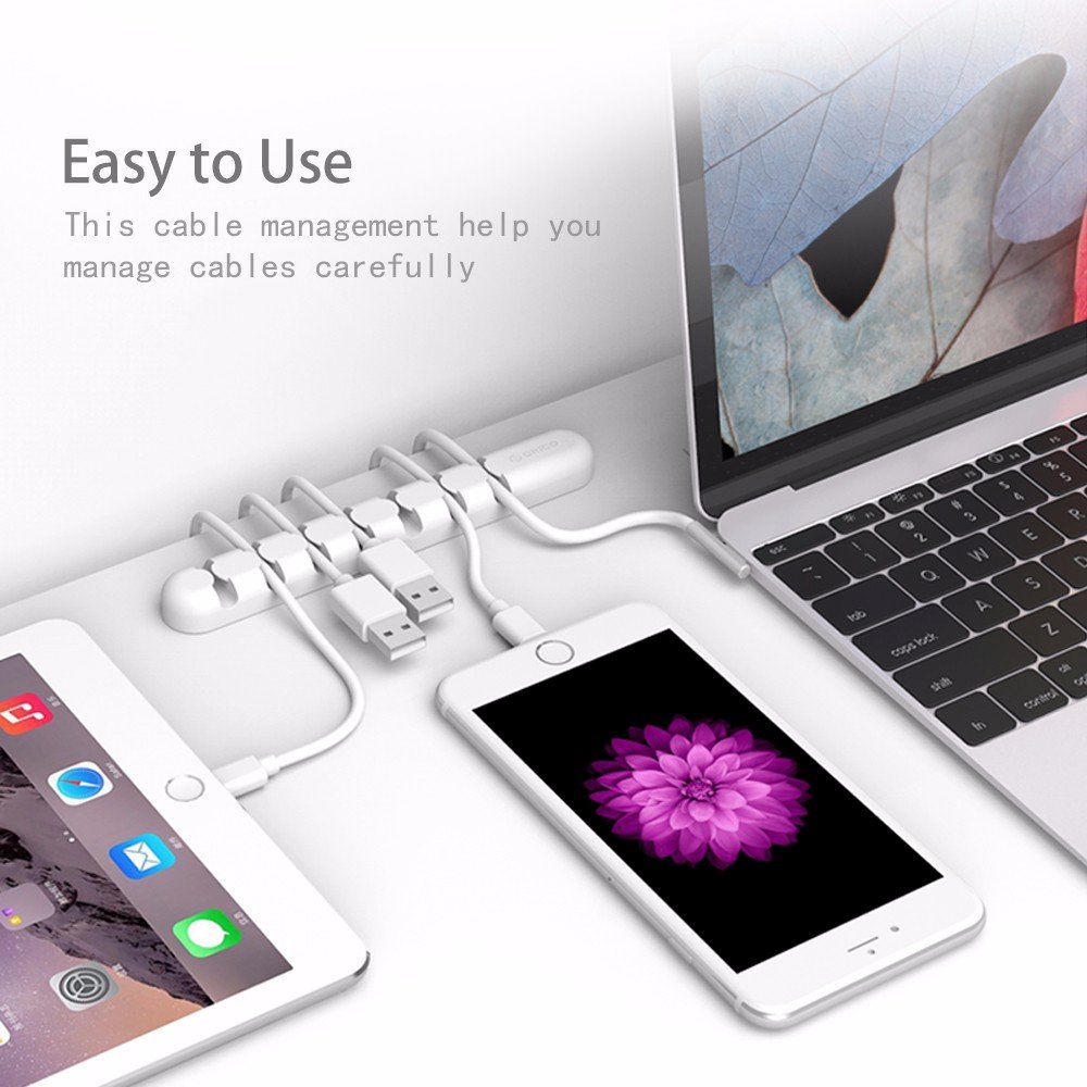 Orico организатор за кабели Cable Management - ORICO-CBS7-GY