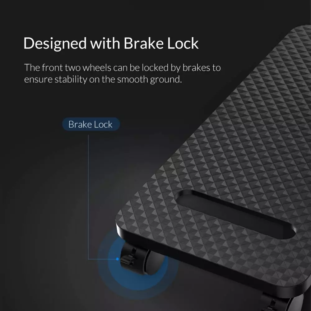 Orico поставка за компютър PC Stand - Computer Bracket - Water Restant, Black - CPB2-BK