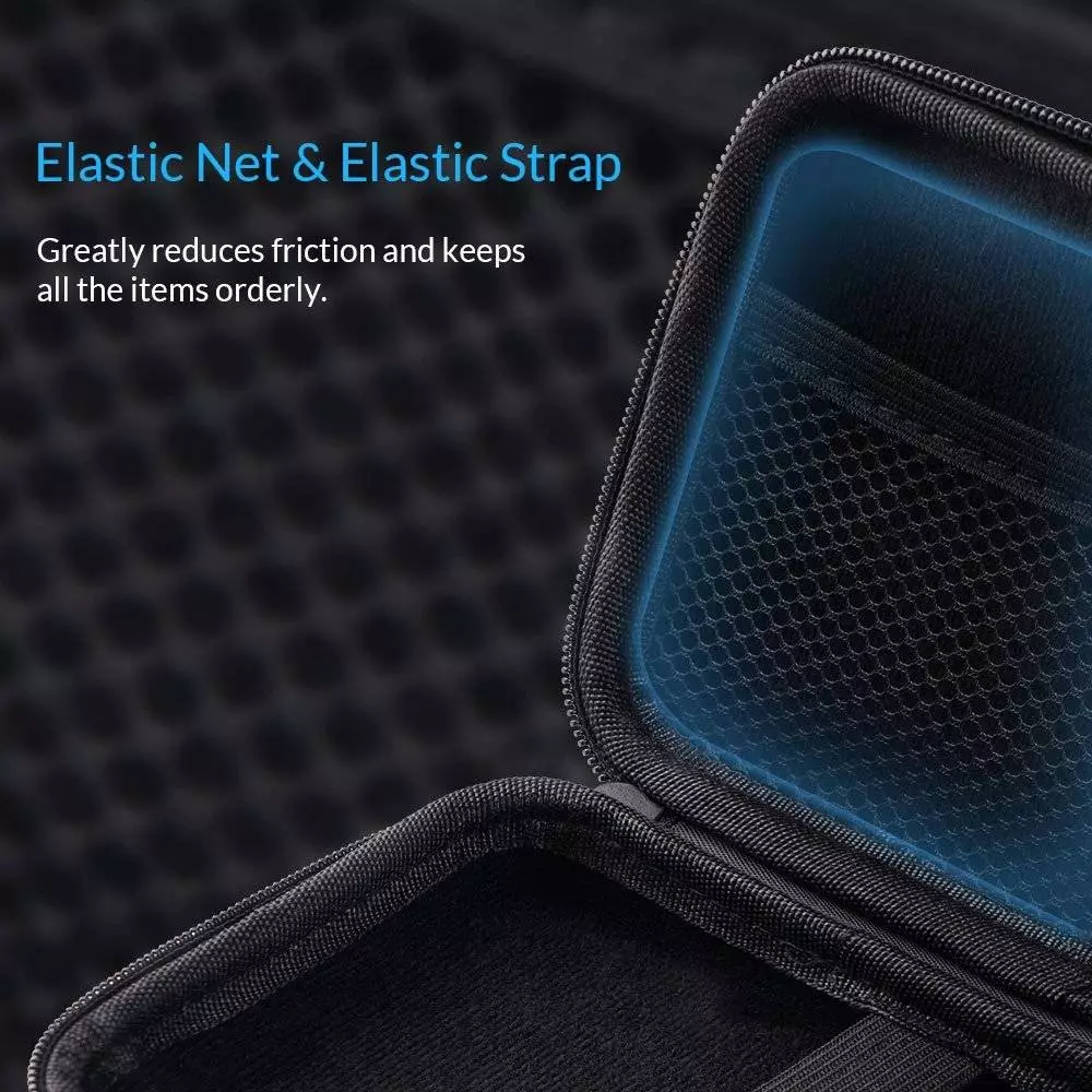 Orico калъф за външни дискове Portable Storage Bag - 2.5" Black - PHM-25-BK