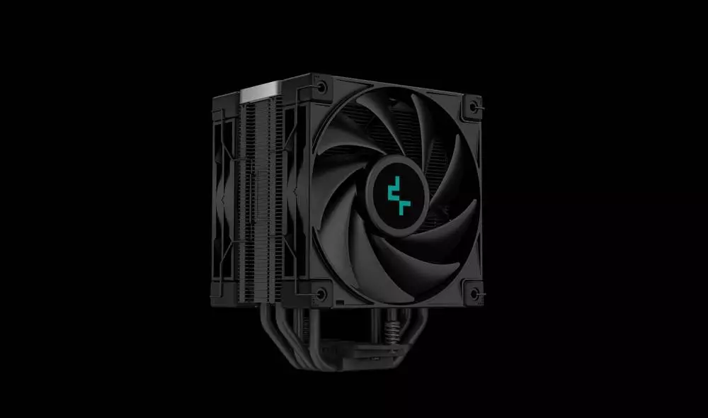 Охладител за процесор DeepCool AK400 Zero Dark Plus Dual-Fan CPU Cooler