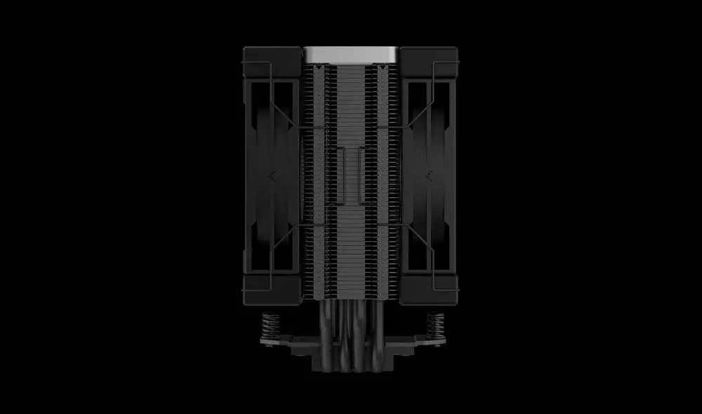 Охладител за процесор DeepCool AK400 Zero Dark Plus Dual-Fan CPU Cooler