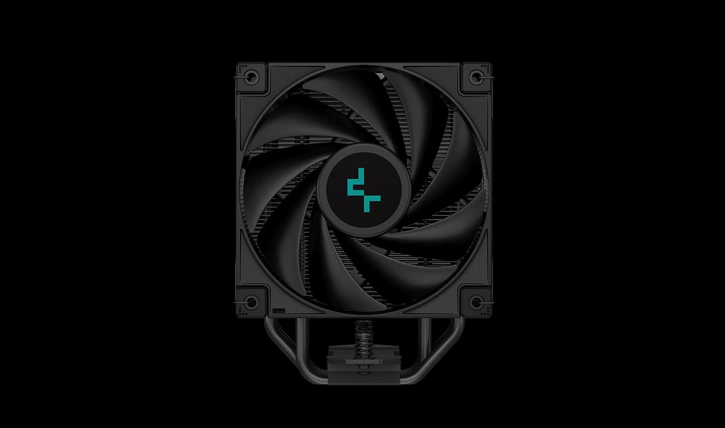 Охладител за процесор DeepCool AK400 Zero Dark Plus Dual-Fan CPU Cooler